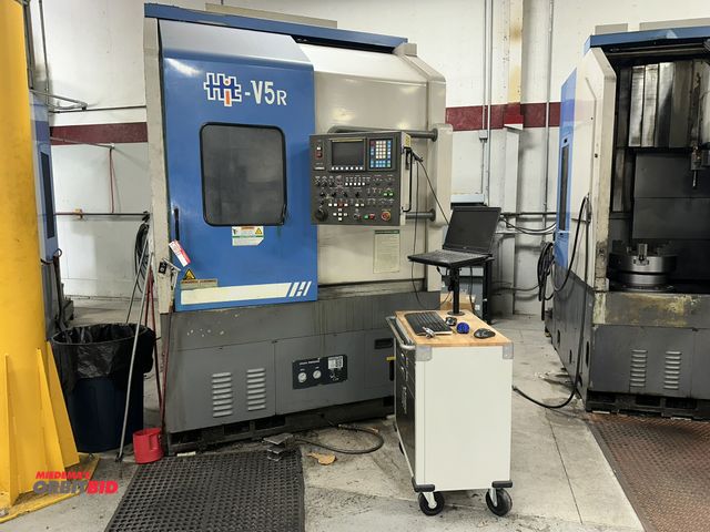 Lot 1-19122 - (1) 1999 Hyundai, model HIT-V5R, vertical CNC turning  center, 31.5" swing, 30 HP, 10,000 RPM spindl...