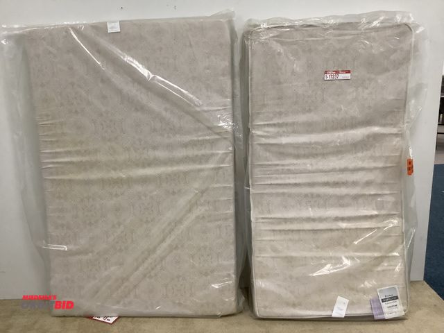 Lot 1-17237 - Twin size mattress and a full size mattress