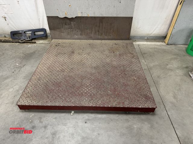Lot 1-19472 - (1) B-Tek, Class III digital platform scale, model BT84, 48" x 48" platform.