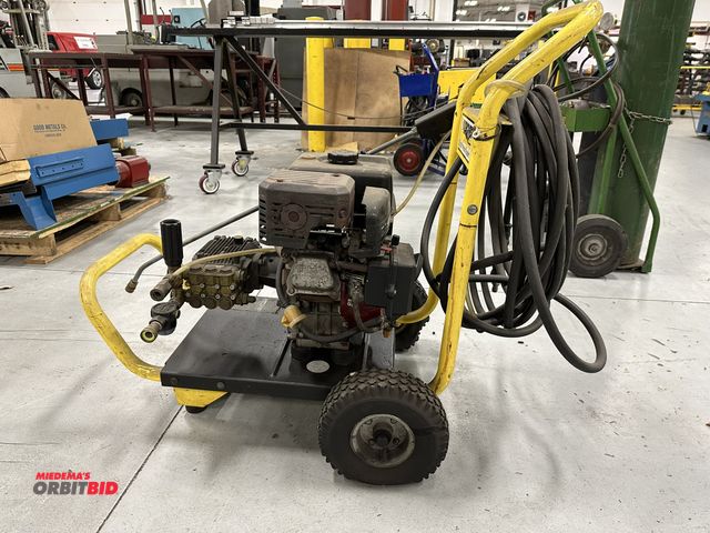 Lot 1-19170 - (1) Karcher (model unknown) portable gas powered pressure washer, with a Briggs &amp; Stratton gas e...