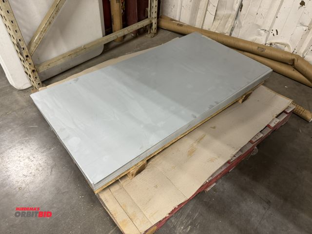 Lot 1-19552 - Lot of approx. (50) cut pieces of metal, 48" x 24 1/4".