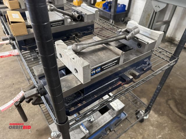 Lot 1-2385 - (1) Te-Co Manufacturing 6" machinists vise, model PWS-6900, S/N 0122-310.