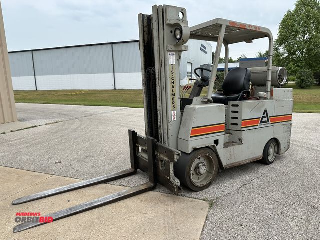 Lot 1-19521 - (1) Allis-Chalmers, model ACC 80N L PS, propane powered forklift, S/N AA0518911, 1408 hours showing ...