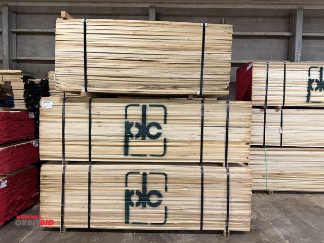 Lot 1-17036 - Lot of 3 bundles of rough sawn poplar lumber, includes (1) 997 board foot bundle of 1" thick x appro...