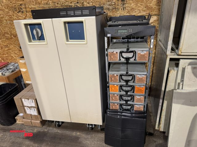 Lot 1-4335 - (1) Powerware uninterruptible power supply system, unknown condition, and (1) Eaton 9170 Plus split ...