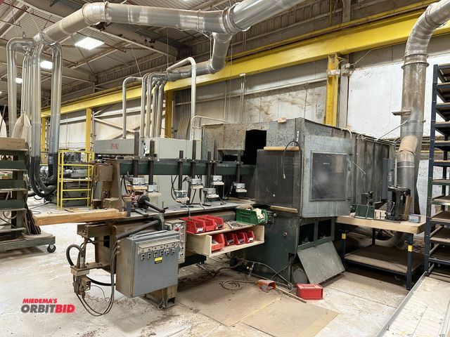 Lot 1-16809 - (1) Danley Onsrud, model WT-2-1284A, 460V, 3 phase profile machine, S/N 797387-01, with push button ...