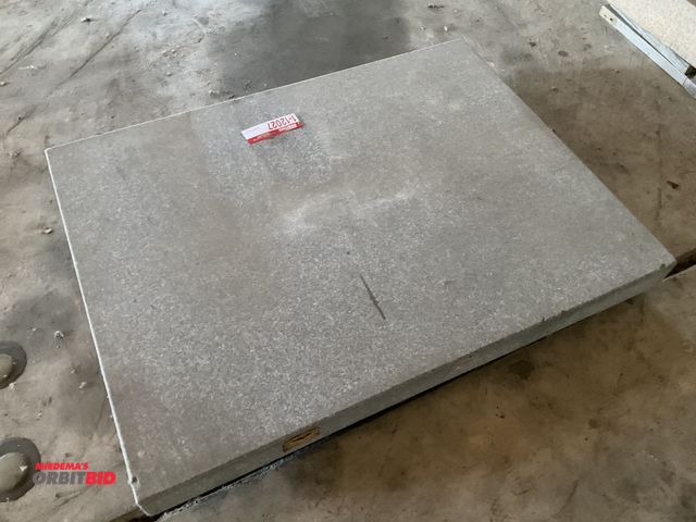 Lot 1-12027 - 48” x 4” x 36” granite surface plate