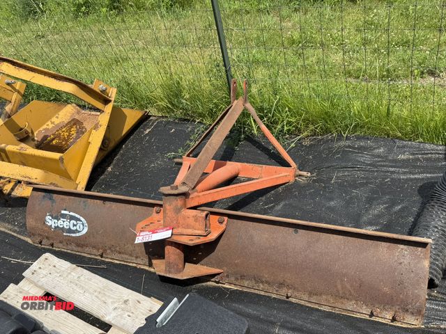 Lot 1-8131 - (1) Speedco 72", 3 pt. back blade.