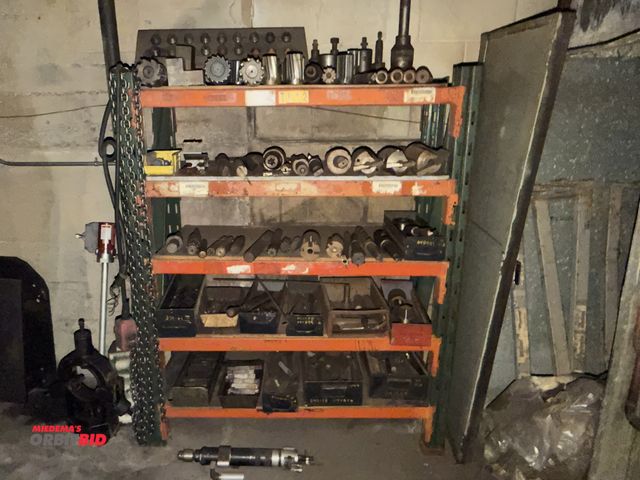 Orbitbid.com - Lot 1-10497 - (1) set of slotted type pallet racking ...