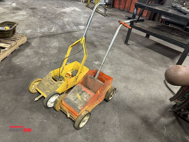 Lot 1-14433 - (2) Inverted paint striper machines