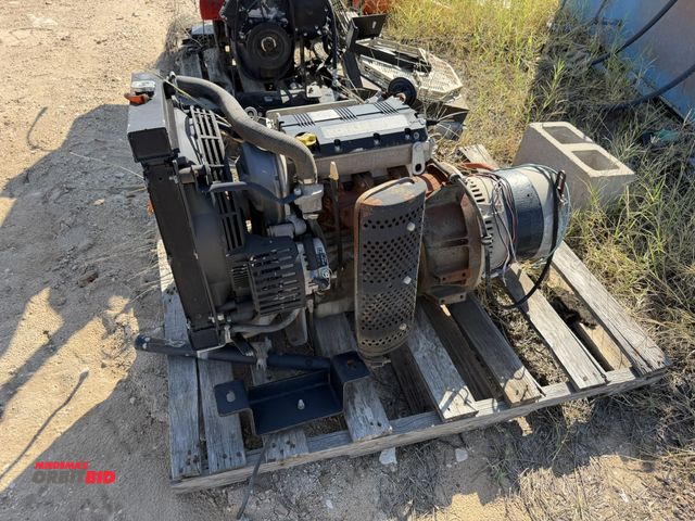 Lot 1-9558 - (1) Kohler diesel engine, 1.028 liter, single phase generator, 120/240V, working condition unknown, ...