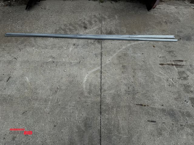 Lot 1-14290 - Lot of (5) 96" galvanized steel ground rods.