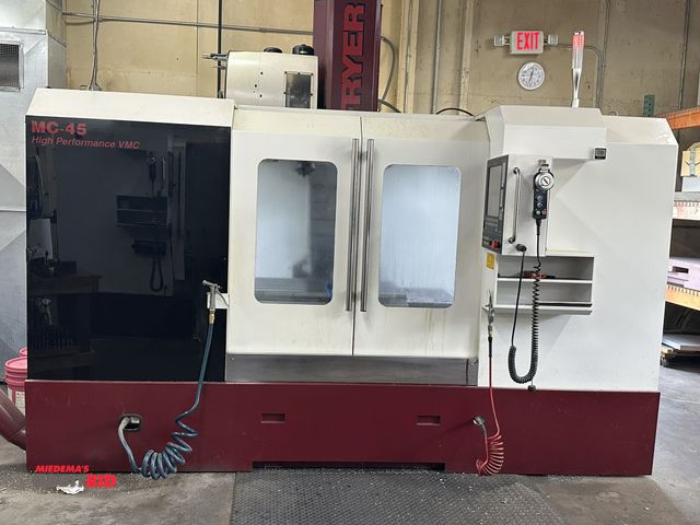 Lot 1-17680 - (1) 2018 Fryer, model MC-45, high performance vertical machining center, S/N 40673, 480V, 3 phase, 8...