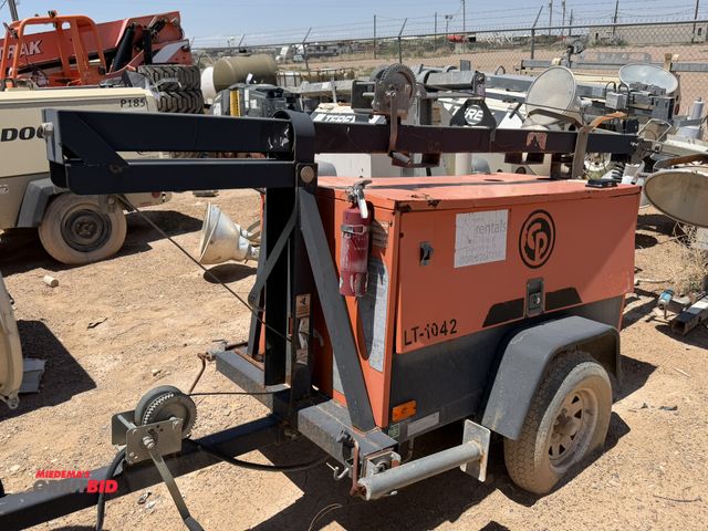 Lot 1-18228 - 2012 Central pneumatic CPLT-M10 Light Tower, 3 cylinder diesel engine, 4-light extendable tower, han...