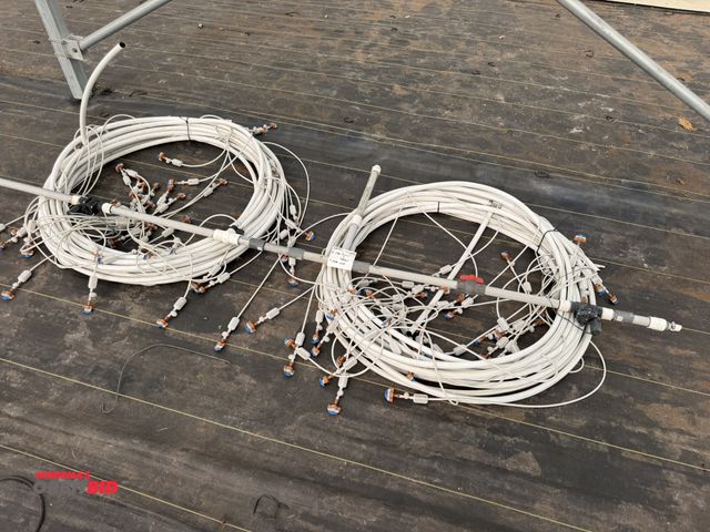 Lot 1-9946 - (1) Netafim Irrigation System, (2) 96' lines with valves, includes drops, irrigation line is 1 year ...
