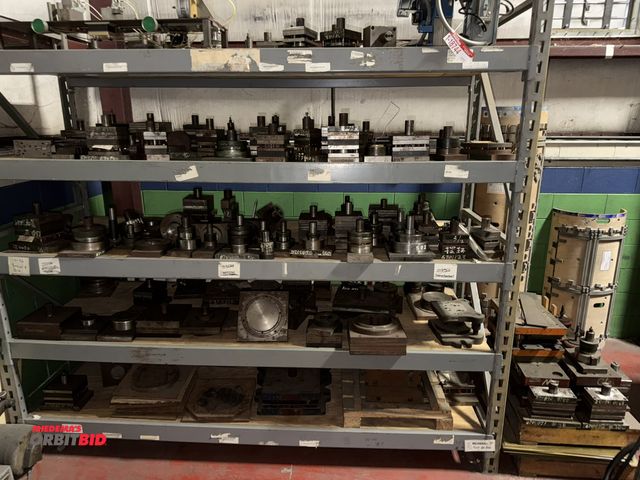 Lot 1-18745 - Large lot of assorted dies, dies are for small pendulum covers and backs, winning bidder responsible...