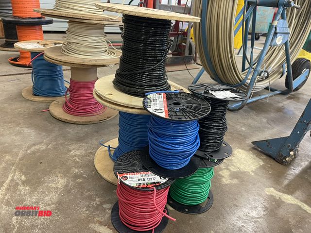 Lot 1-6141 - (6) spools of assorted #10 THHN wire.