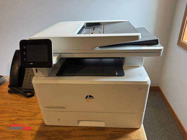 Lot 1-19601 - (1) Laser Jet Pro MFP M426FGW printer/copier, in working condition, with test page printed.