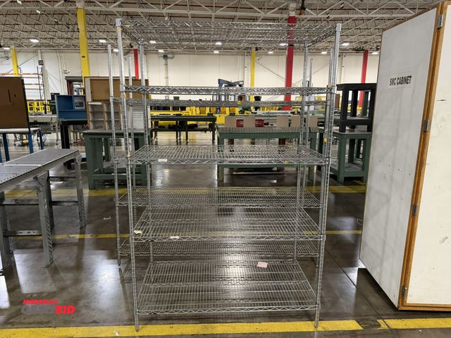 Lot 1-5248 - Lot including (1) 48" width x 75" height x 24" depth, and (1) 72" width x 75" height x 24" depth Met...