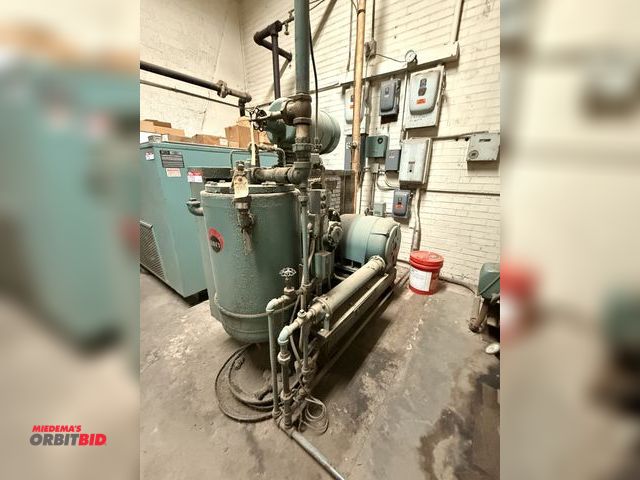 Lot 1-7323 - Davey Air Compressor, Equipped W/ Westinghouse 40Hp Motor 208-220-440V, 60 Cycle. 364U Frame, 3 Phas...
