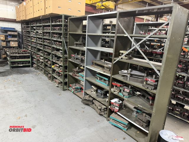 Lot 1-18804 - All hour hand and second hand clock dies, includes 100's of assorted dies, includes hour hand glossa...