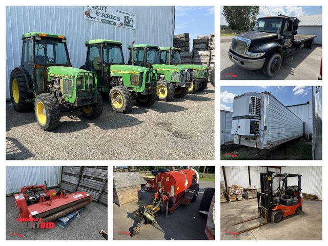 Retirement Auction-Piedt Farms Packing Equipment and Farm Equipment