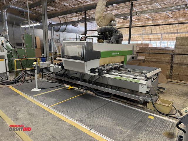 Lot 1-16539 - (1) Biesse, model Rover A1332UTS, CNC machining center, X axis is 10' 9.13", Y axis is 4' 3", max pa...