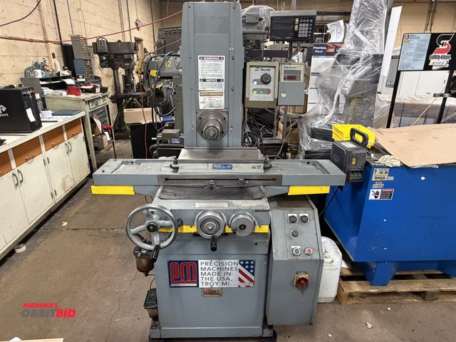 Lot 1-11025 - (1) 1997 Parker Majestic, 8" x 18" surface grinder, with " T-slotted table, 3450 RPM spindle, 8" x 1...