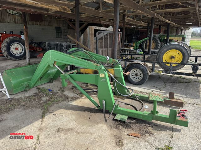 Lot 1-12154 - Massey Ferguson Loader Attachment, came off a JD 730 Tractor, 5’ Bucket