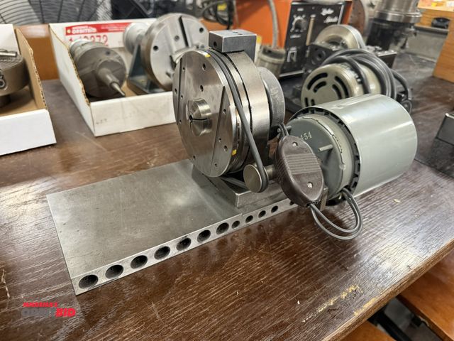 Lot 1-12373 - (1) belt driven, electric rotary spindle.