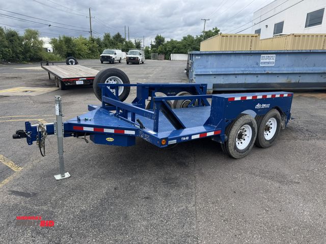 Lot 1-16676 - 2023 Air-Tow Flex T14-12 Drop Deck Trailer tandem axle, 235/85R16 tires, 12,000 lb. capacity, 15,500...