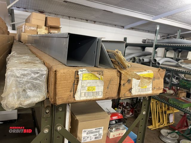 Lot 1-6194 - (2) new boxes of 72" Hoffman wireway section, and (2) unopened partial wireway sections.