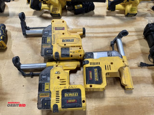 Lot 1-16420 - Lot of (3) DeWalt Dust Extraction Systems with HEPA filter, model DWH304DH.