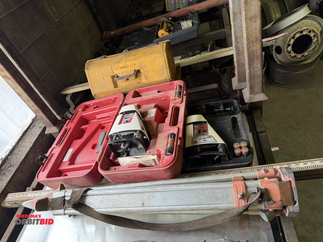 Lot 1-18175 - Lot including (1) Lasco Auto, model L1-A5, rotary laser, and (1) Lasco, model L2, rotary laser, both...