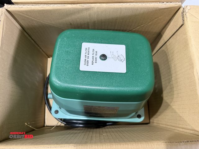 Lot 1-18621 - (1) Hiblow air compressor, model 120LL2400P, 120V, new in box.