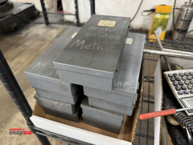 Lot 1-2405 - Lot of (9) assorted sets of reamers, all are partial sets.