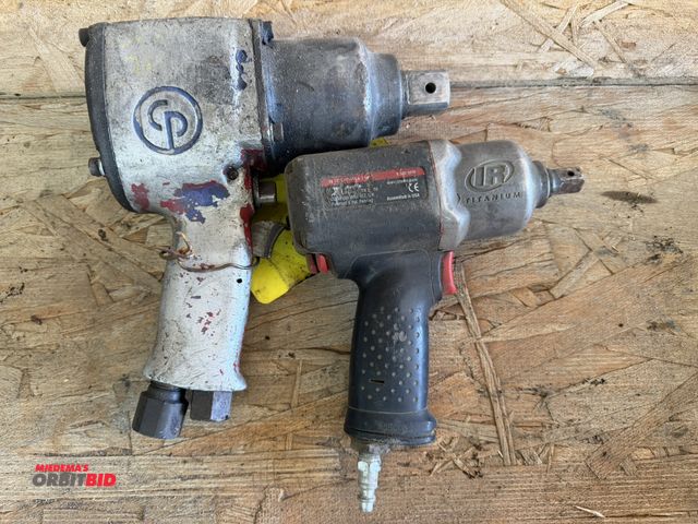 Lot 1-1340 - (1) Chicago Pneumatic 1" drive impact tool, (1) Ingersoll-Rand 3/8" drive pneumatic impact tool, and...
