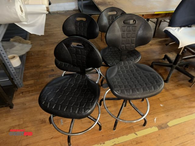 Lot 1-4788 - Lot of (4) Bevco padded chairs.