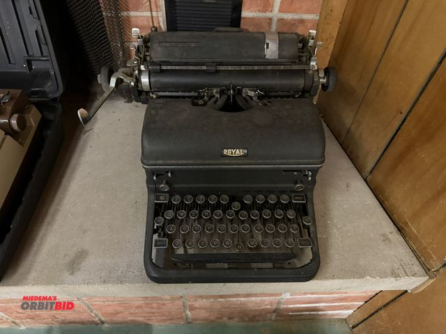 Lot 1-12188 - (1) Royal vintage typewriter.
