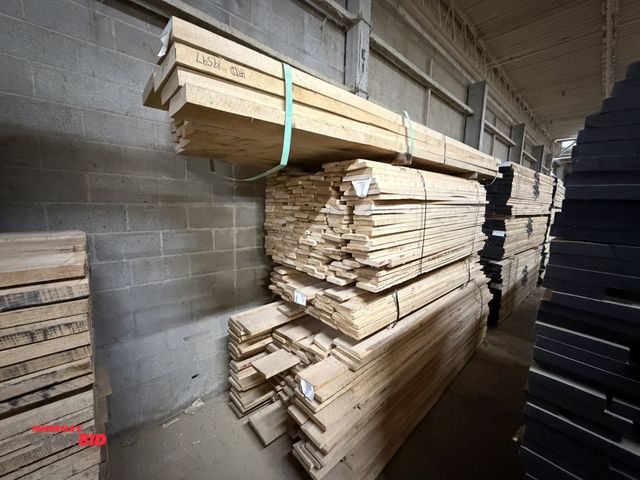 Lot 1-17031 - Lot of 2 full, and 2 partial stacks of rough sawn, hard maple lumber, includes (1) approx. 200 board...