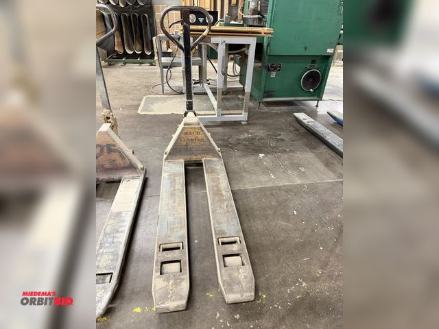 Lot 1-16518 - (1) Multiton pallet jack, 47" forks, from outside of fork to outside of fork approx. 20".