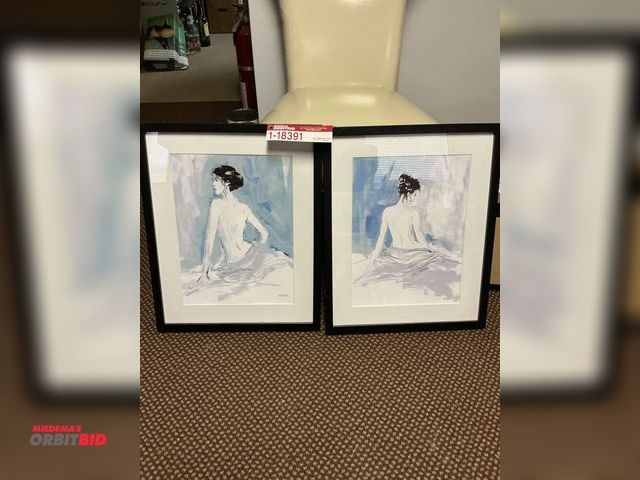 Lot 1-18391 - 2 Pictures Anne Tavoletti signed prints