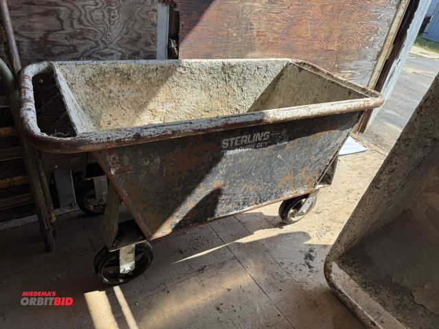 Lot 1-2637 - (1) Sterling "The Tough Guy" concrete mixing tub, 42" wide x 22" x 25" tall.  (Greg).