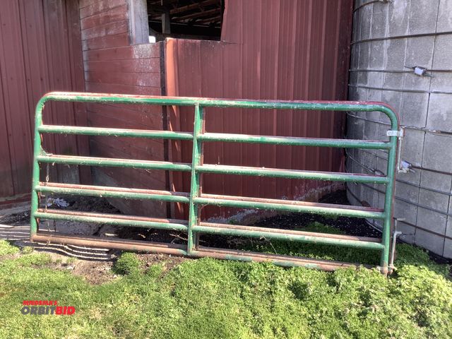 Lot 1-19071 - (2) 10’ Heavy Duty Gates With Hinges.