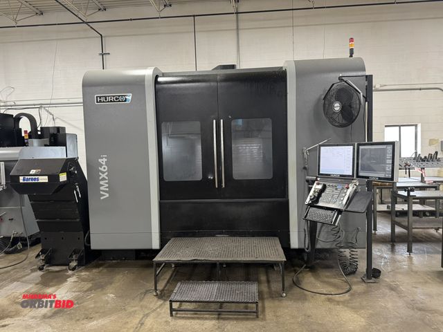 Lot 1-2439 - (1) 2015 Hurco, model VMX64I, vertical machining center (VMC), 66" x 35" table, 6000  lb. table capa...