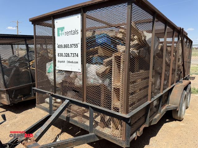 Lot 1-18363 - 2011 Assembled Trash Trailer