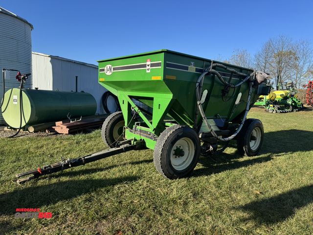 Lot 1-18107 - (1) J &amp; M Gravity Wagon with seed jet, gas powered Briggs &amp; Stratton 11 HP motor, Dresser Eq...