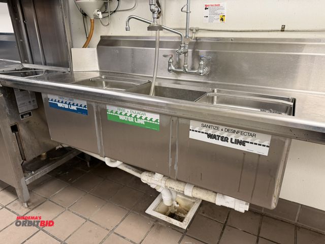 Lot 1-11112 - (1) Jackson Tempstar-HH-E, commercial dishwasher, S/N 17K351374, 208-230/460V, 3 phase input, in wor...