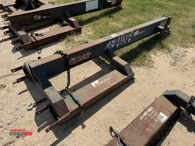 Lot 1-9572 - (1) Haugen Jib attachment, model MIJ, S/N M0010329, with fork pockets.  (Unit #LH1016)