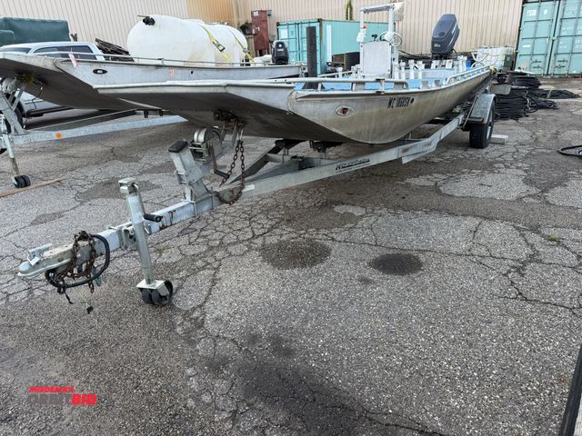 Lot 1-18806 - 2009 Gatortrax Aluminum 19'8" Boat Yamaha 90 HP outboard motor, Yamaha controls, onboard storage, fr...